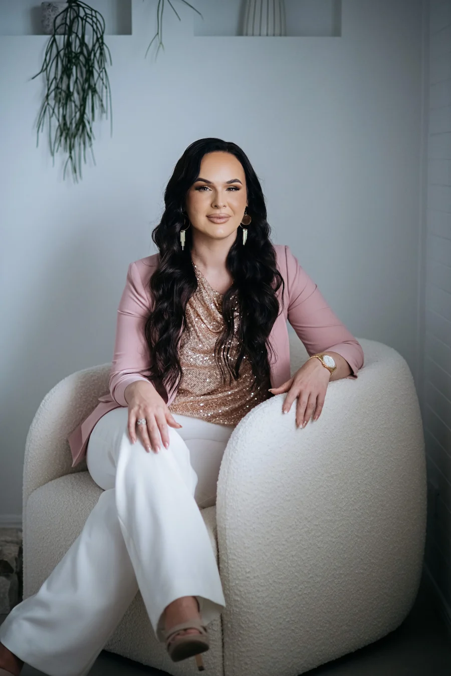 Tarryn Rea sitting
